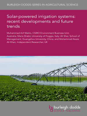 cover image of Solar-Powered Irrigation Systems